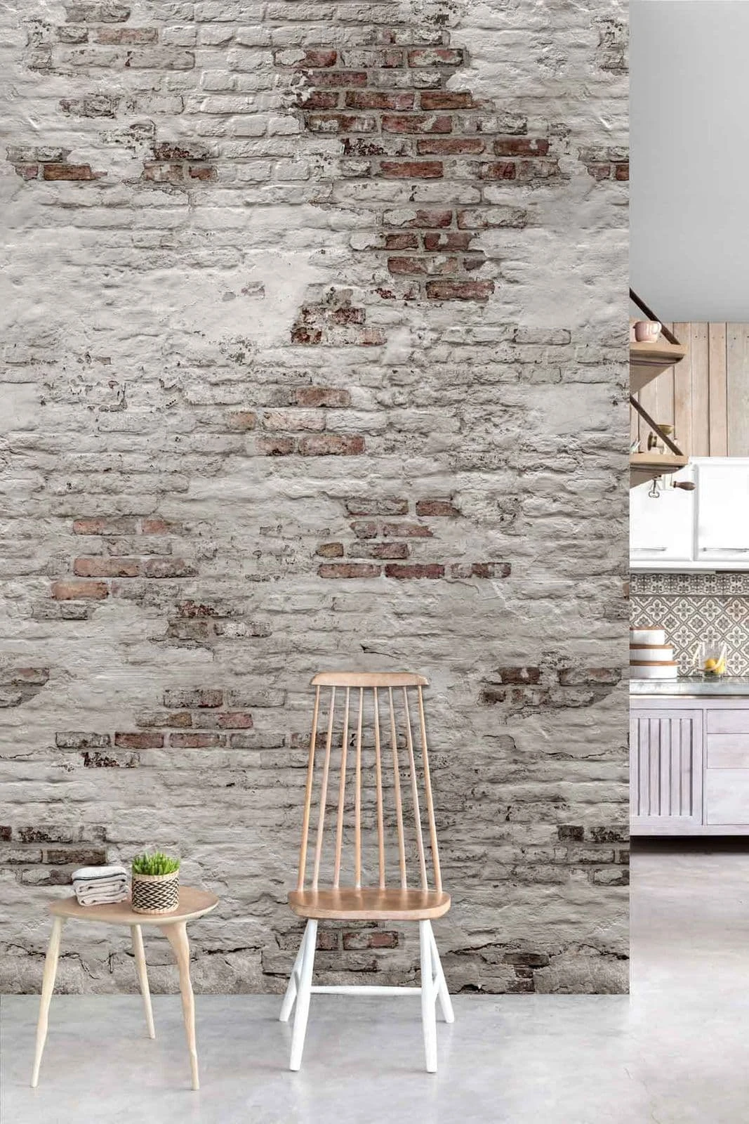 Digitaldruck Vlies-Fototapete Backstein Wand Grau | EP6102 1 Digitaldruck Vlies-Fototapete Backstein Wand Grau | EP6102