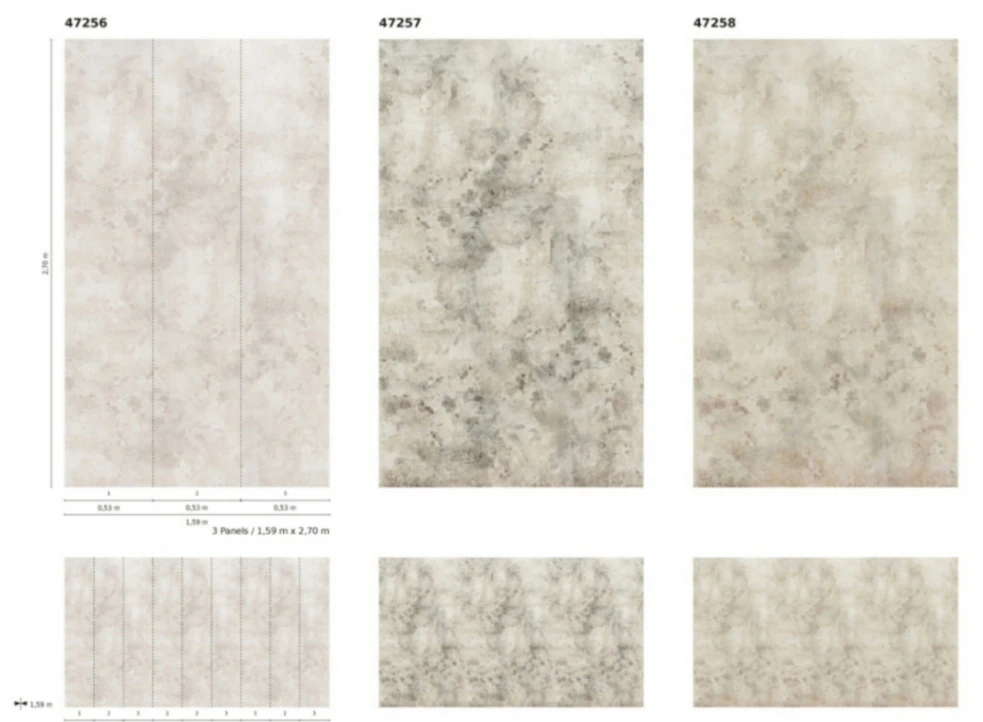 Fototapete Vlies Vintage Beton-Design Grau Beige 47257 3 Fototapete Vlies Vintage Beton-Design Grau Beige 47257 - Image 3