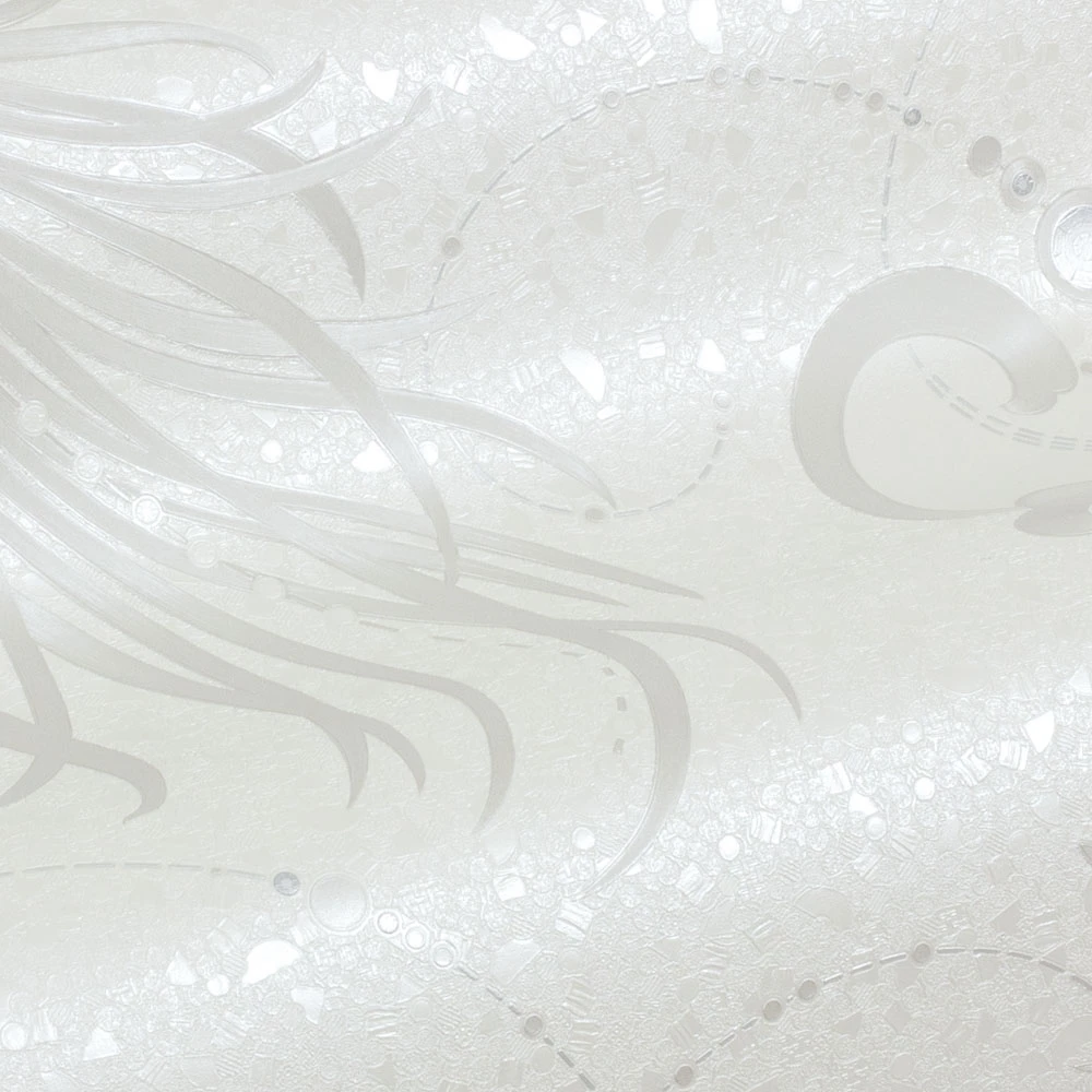 Glööckler Tapete Vlies Federn Weiss Glanz 54847 3 Glööckler Tapete Vlies Federn Weiss Glanz 54847 - Image 3