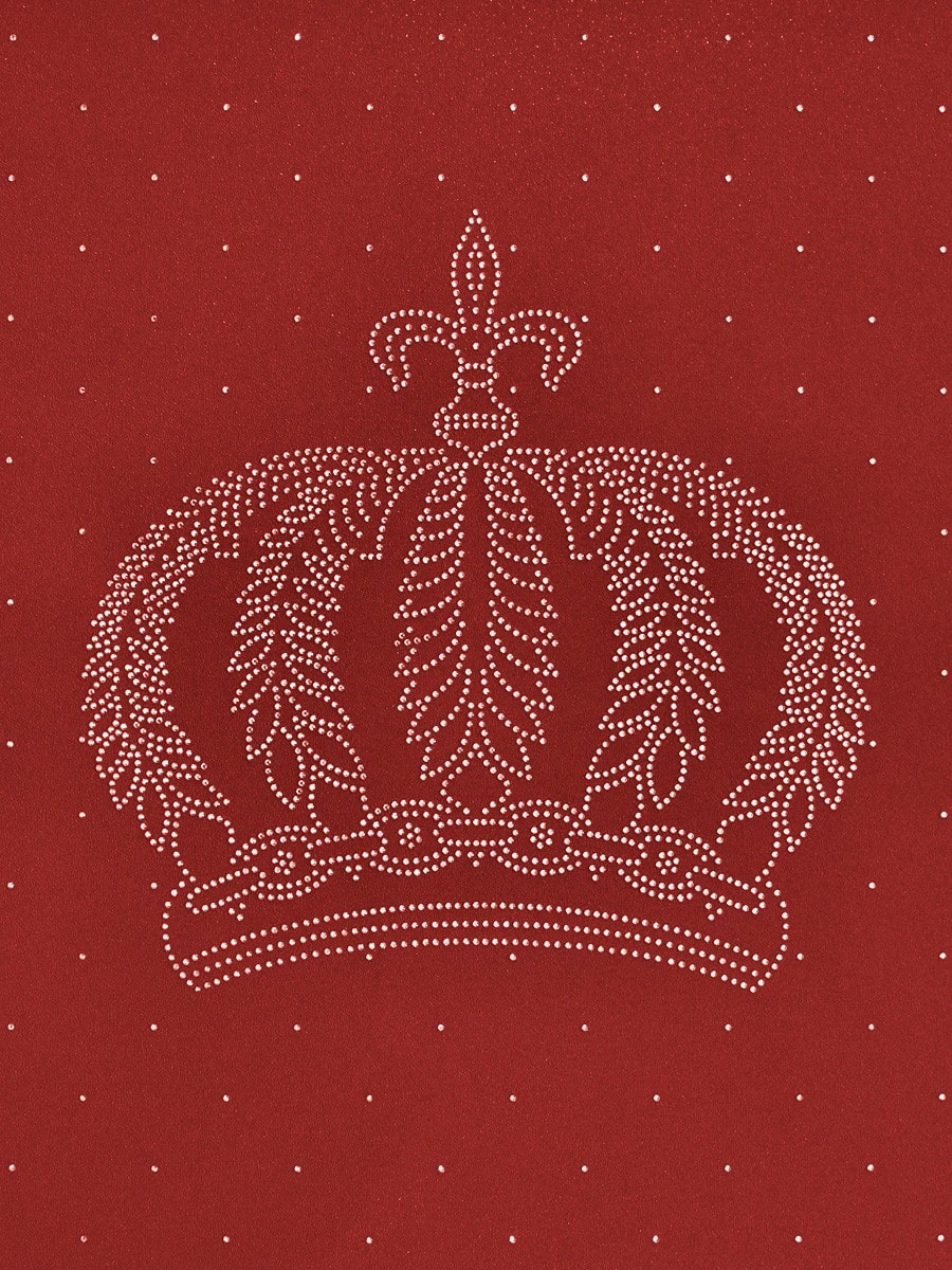 Harald Glööckler Tapeten Rot 2 Kronen Panel 52711 Design 1 Harald Glööckler Tapeten Rot 2 Kronen Panel 52711 Design