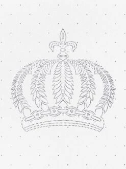 Harald Glööckler Tapeten Weiß Krone Panel 52716 Design