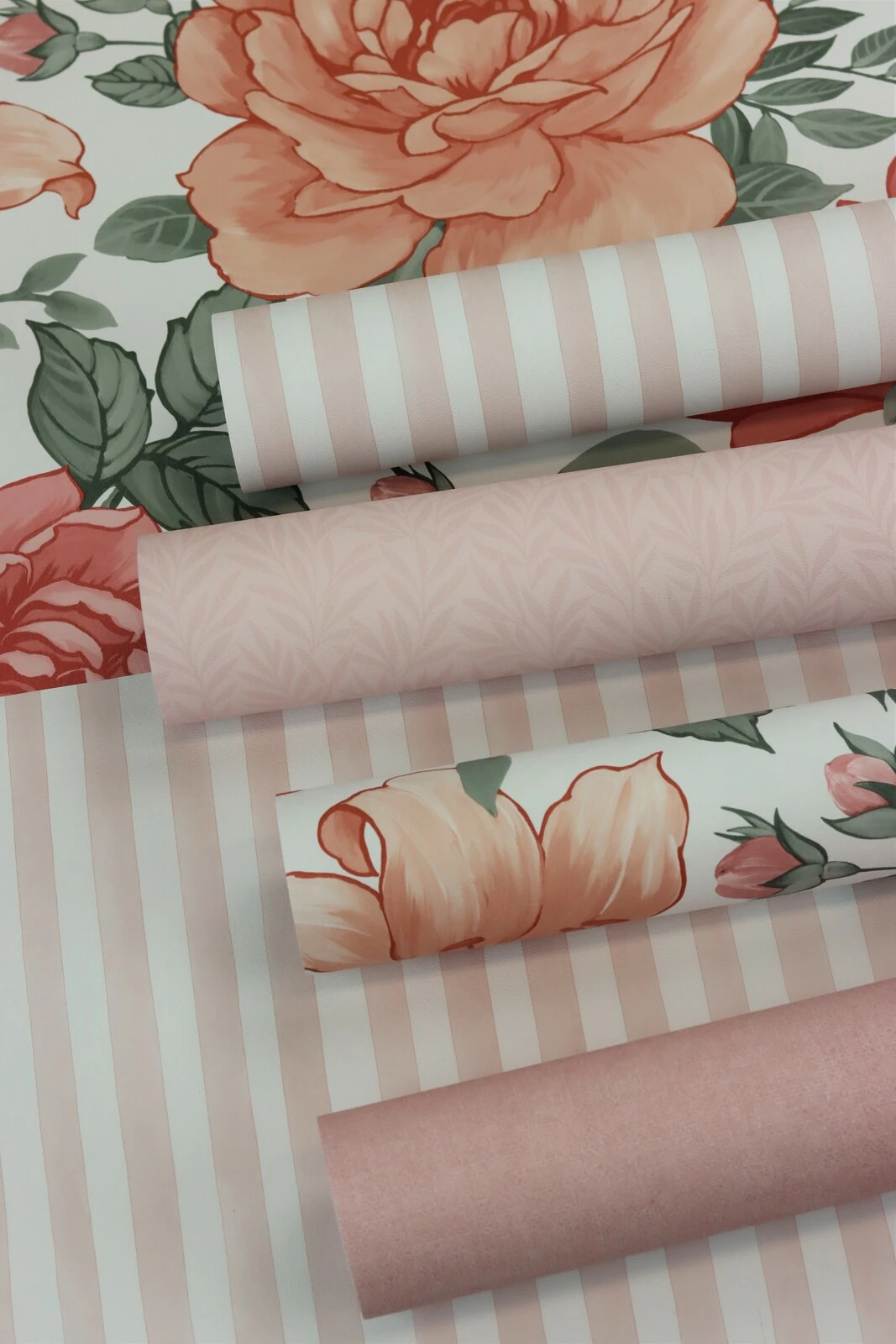 Rasch Tapete Kindertapete Streifen Rosa 252750 5 Rasch Tapete Kindertapete Streifen Rosa 252750 - Image 5