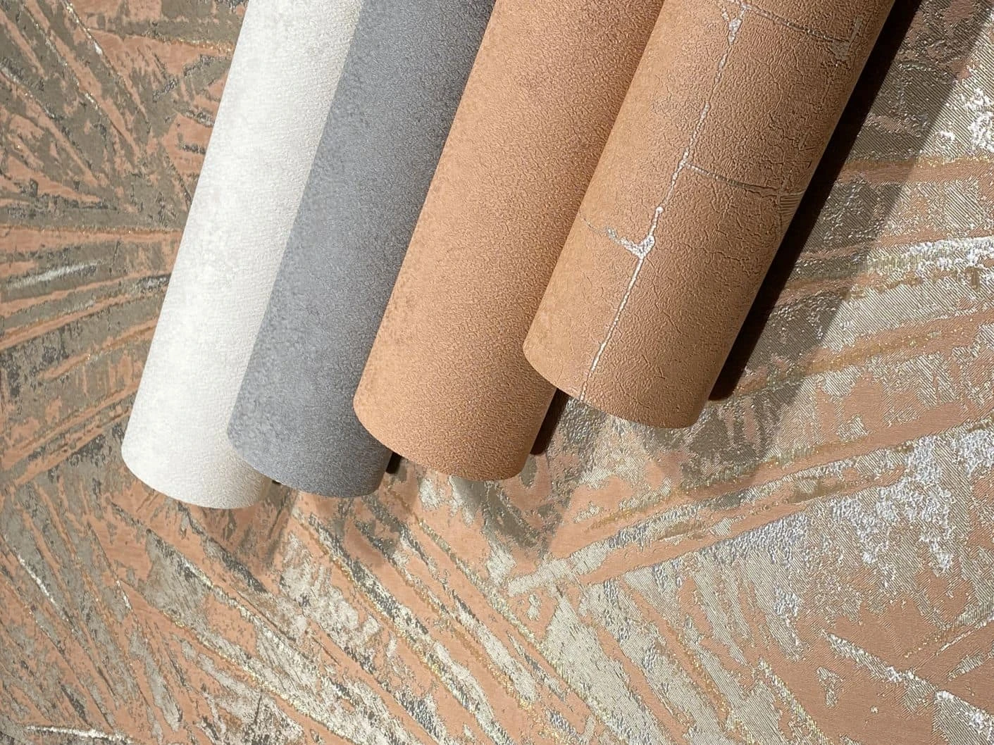 Papis Loveday Tapete 86739 Struktur Orange Platin 5 Papis Loveday Tapete 86739 Struktur Orange Platin - Image 5