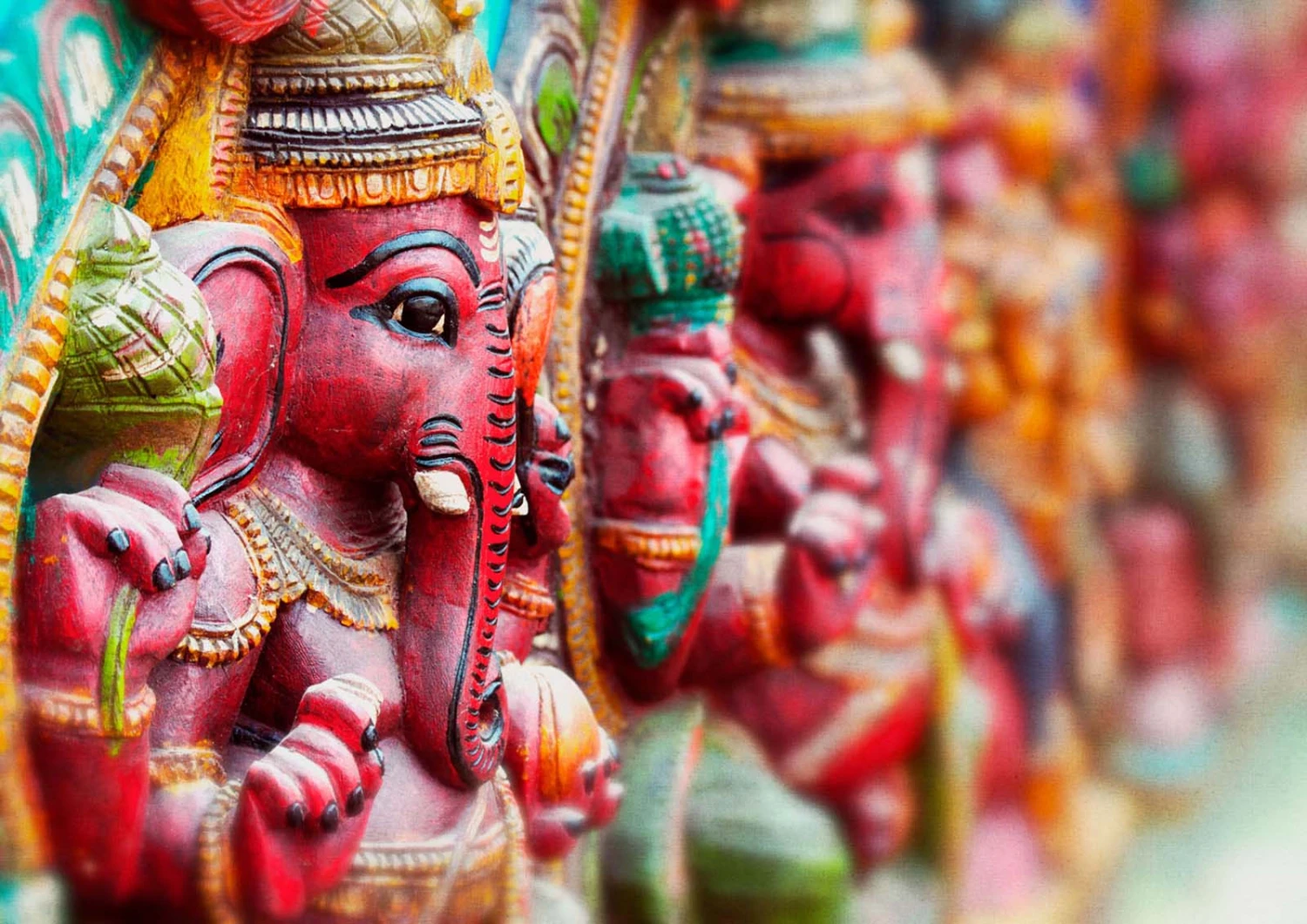 Fototapete Vlies Rasch 363487 Elefant Figur Pink Grün 1 Fototapete Vlies Rasch 363487 Elefant Figur Pink Grün