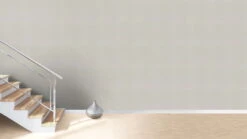 Vliestapete Rasch Hellgrau Silber Einfarbig Linien 844368