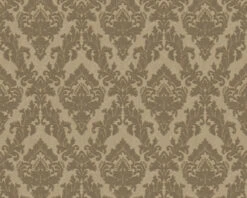 Flock Tapete Ornament Beige Taupe Architects Paper 33582-4