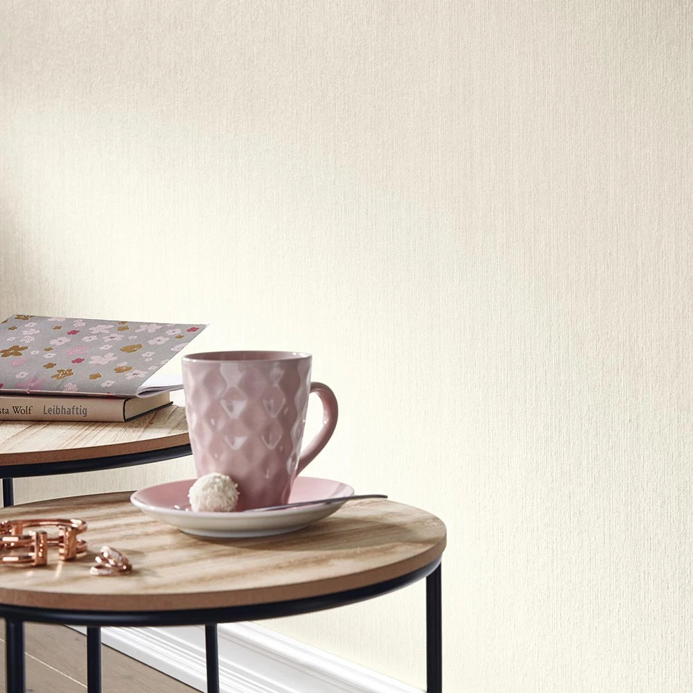 Tapete Guido Maria Kretschmer Uni Creme 10004-14 1 Tapete Guido Maria Kretschmer Uni Creme 10004-14