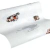 A.S. Creation Tapete Kinder Feuerwehr Autos Weiss Rot Metallic 35813-1