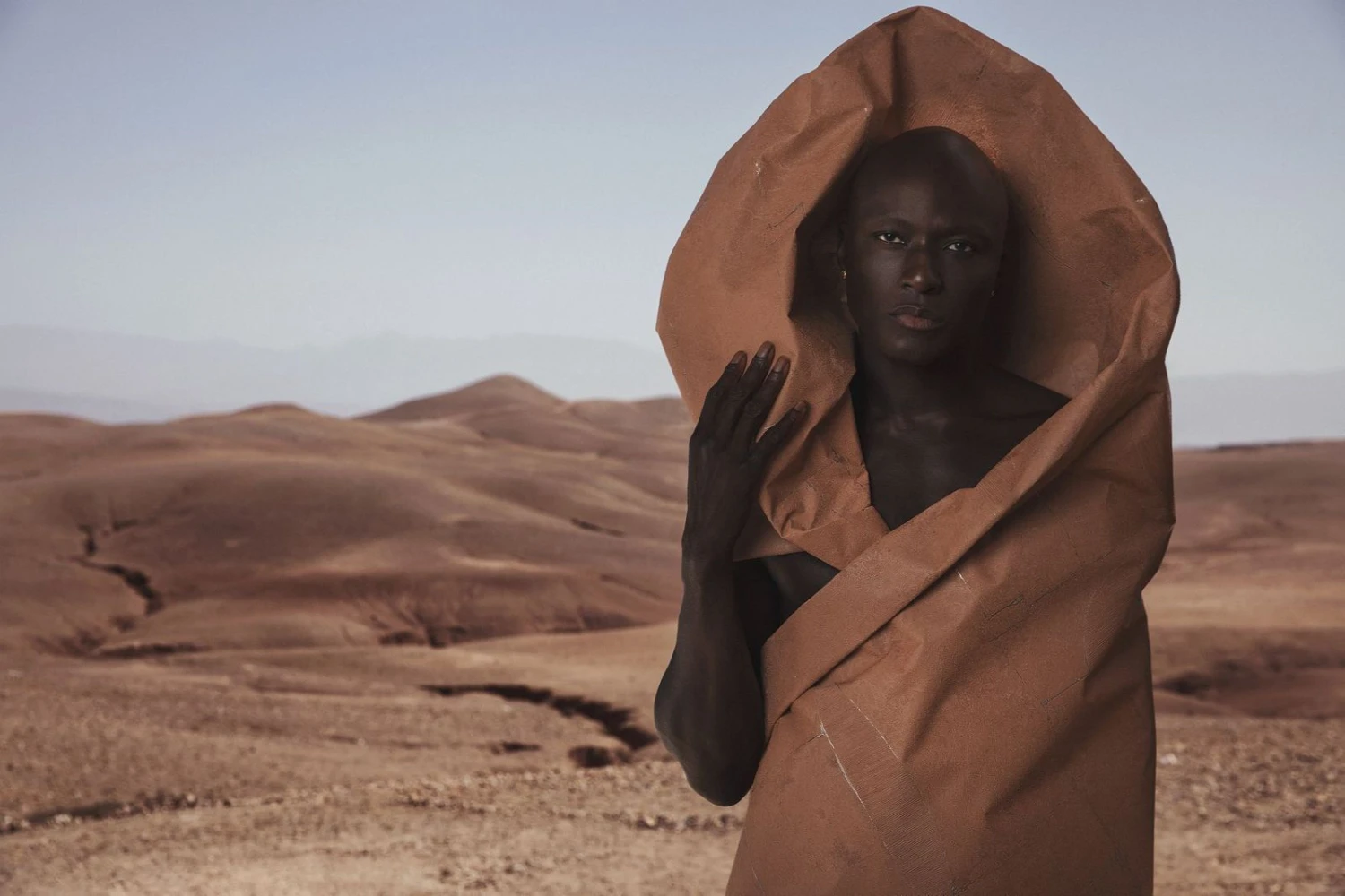 Papis Loveday Tapete 86739 Struktur Orange Platin 4 Papis Loveday Tapete 86739 Struktur Orange Platin - Image 4