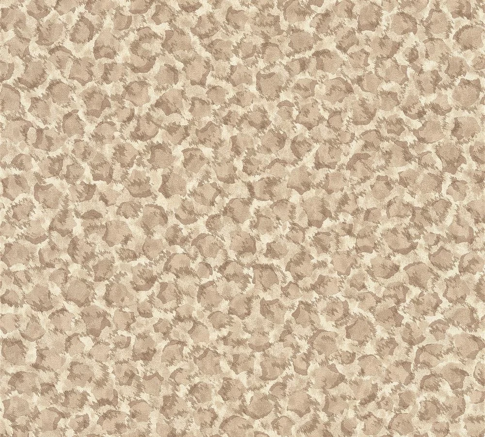 Versace Home Tapete Leoparden-Print Beige-grau 34902-1 1 Versace Home Tapete Leoparden-Print Beige-grau 34902-1