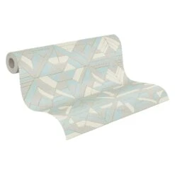 A.S. Creation Tapete Vlies Silber Grafische Muster 37481-3 | 374813