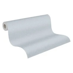 A.S. Creation Tapete Vlies 37521-7 Einfarbig Hell-grau