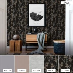 A.S. Creation Tapete Vlies 37526-1 Floral Schwarz Grau Braun 13 A.S. Creation Tapete Vlies 37526-1 Floral Schwarz Grau Braun -Bester Tapeten Laden Tapete Vlies 37526 1 Floral schwarz grau braun 63206045 3