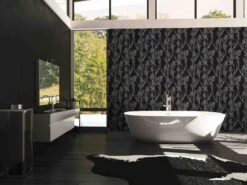 A.S. Creation Tapete Vlies 37526-2 Floral Schwarz Grau -Bester Tapeten Laden Tapete Vlies 37526 2 Floral schwarz grau 63206046 2