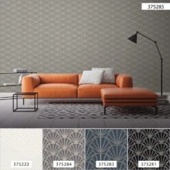 A.S. Creation Tapete Vlies 37528-5 Ornamente Grau Gold Weiß -Bester Tapeten Laden Tapete Vlies 37528 5 Ornamente grau gold weiss 63206059 1