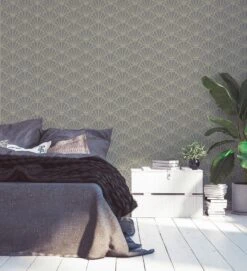 A.S. Creation Tapete Vlies 37528-5 Ornamente Grau Gold Weiß -Bester Tapeten Laden Tapete Vlies 37528 5 Ornamente grau gold weiss 63206059 6