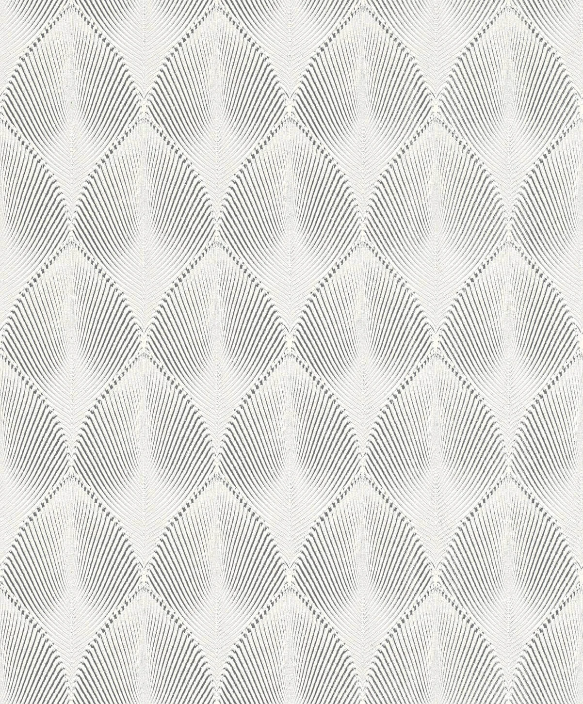 Tapete Vlies 3D Blätter Weiß Silber Metallic Rasch 535839 1 Tapete Vlies 3D Blätter Weiß Silber Metallic Rasch 535839