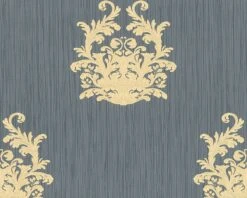 Tapete Vlies Architects Paper Barock Anthrazit Glanz 95861-5