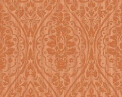 Tapete Vlies Barock Orange Tessuto 96195-2