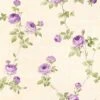 A.S. Creation Tapete Vlies Blumen Fliesen Beige Grün Glanz 34501-5