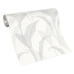 Tapete Vlies ELLE Blätter Floral Grau Glitzer 10207-31 -Bester Tapeten Laden Tapete Vlies ELLE Blaetter Floral grau Glitzer 10207 31 63210338 4