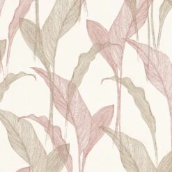 Tapete Vlies ELLE Blätter Floral Rosa Glitzer 10207-05 -Bester Tapeten Laden Tapete Vlies ELLE Blaetter Floral rosa Glitzer 10207 05 63210336 3