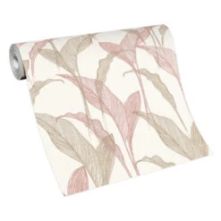 Tapete Vlies ELLE Blätter Floral Rosa Glitzer 10207-05 -Bester Tapeten Laden Tapete Vlies ELLE Blaetter Floral rosa Glitzer 10207 05 63210336 4