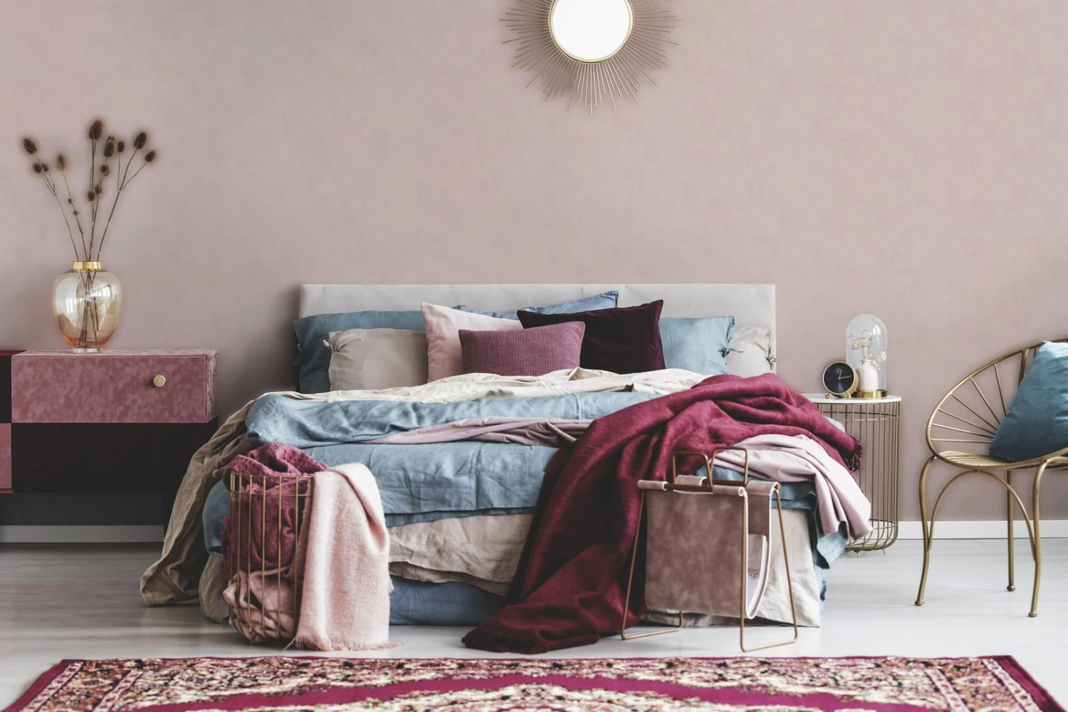 A.S. Creation Tapete Vlies Einfarbig Meliert Rosa Asian Fusion 37467-4 4 A.S. Creation Tapete Vlies Einfarbig Meliert Rosa Asian Fusion 37467-4 - Image 4