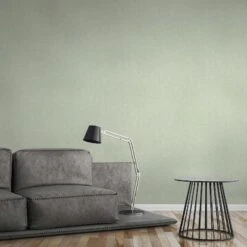 A.S. Creation Tapete Vlies Einfarbig Meliert Hellgrün Weiss 37334-2 -Bester Tapeten Laden Tapete Vlies Einfarbig meliert hellgruen weiss 37334 2 63202200 7