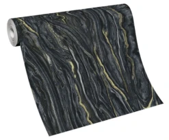 Tapete Vlies Elle Marmor-Design Schwarz Gold 10149-15 -Bester Tapeten Laden Tapete Vlies Elle Marmor Design schwarz gold 10149 15 63206986