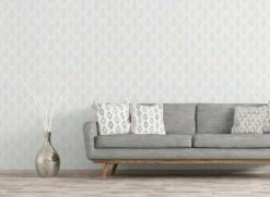 Tapete Vlies Ethno Weiß Hellblau Glitzer Livingwalls 35606-2 11 Tapete Vlies Ethno Weiß Hellblau Glitzer Livingwalls 35606-2 -Bester Tapeten Laden Tapete Vlies Ethno weiss hellblau Glitzer living 4