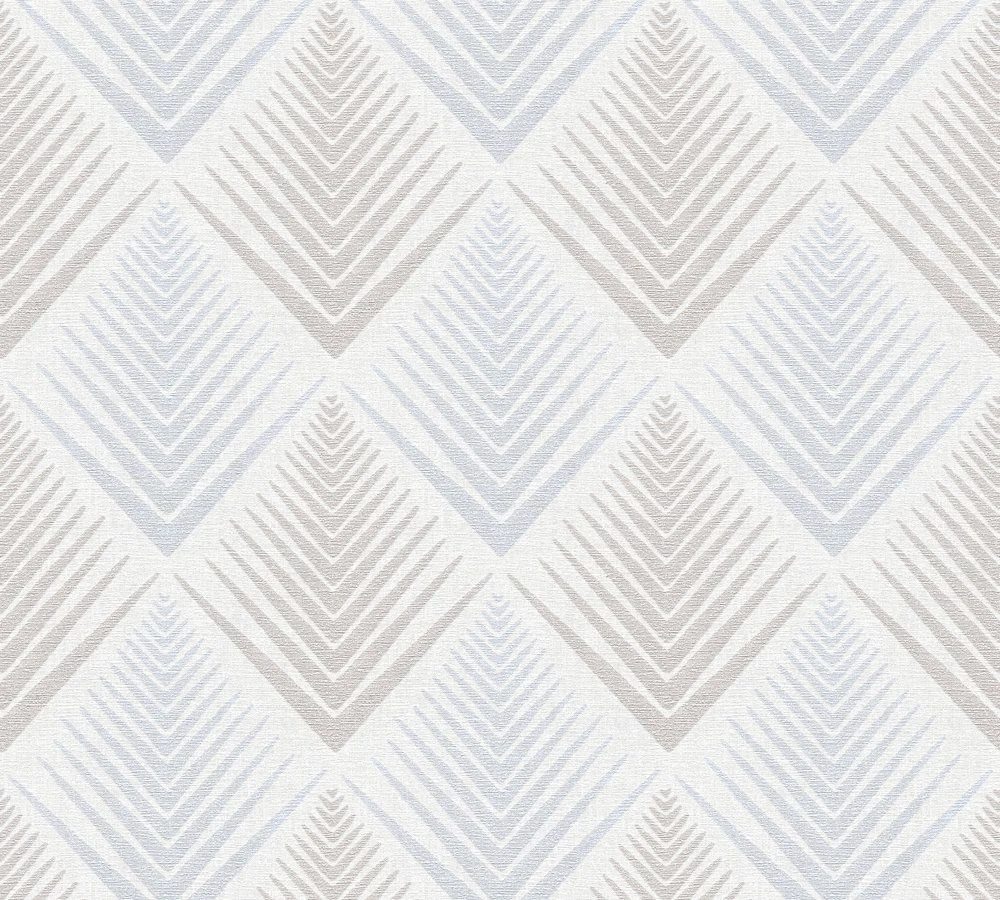 Tapete Vlies Ethno Weiß Hellblau Glitzer Livingwalls 35606-2 1 Tapete Vlies Ethno Weiß Hellblau Glitzer Livingwalls 35606-2