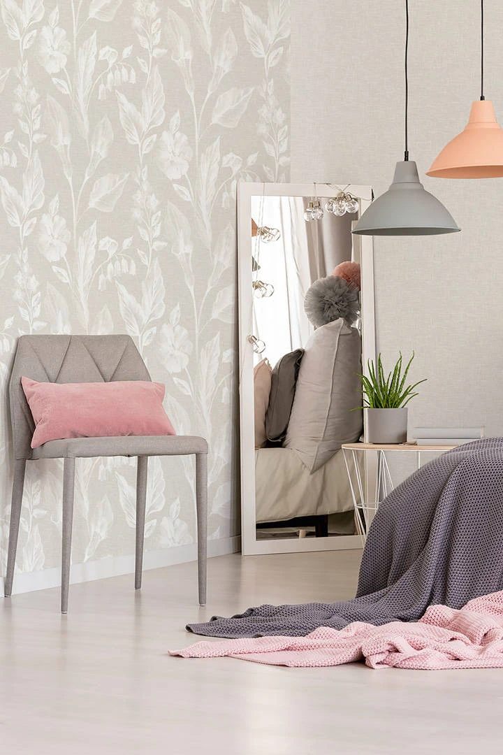 A.S. Creation Tapete Vlies Floral Leinen Hellgrau Linen Style 36636-3 2 A.S. Creation Tapete Vlies Floral Leinen Hellgrau Linen Style 36636-3 - Image 2