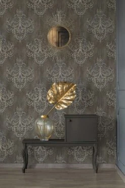 Tapete Vlies Ornamente Barock Braun Blau Weiss 38096-1 -Bester Tapeten Laden Tapete Vlies Ornamente Barock braun blau weiss 38096 1 63209837