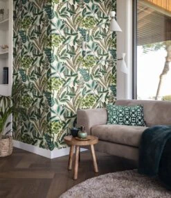 Bester Tapeten Laden 33 Bester Tapeten Laden -Bester Tapeten Laden Tapete Vlies Rasch Blaetter Botanik gruen blau weiss 485523 63211674 1