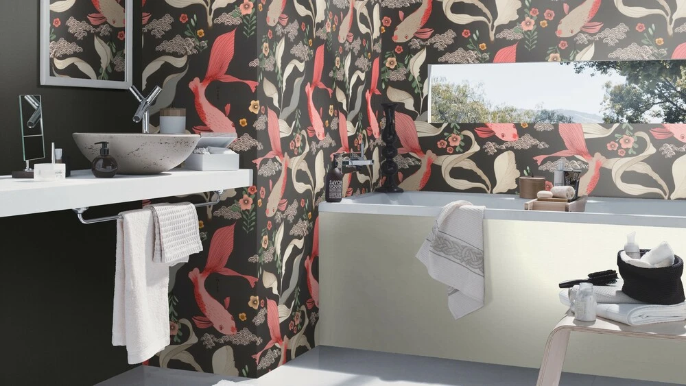 Tapete Vlies Rasch Uni Leinen Schwarz 531398 4 Tapete Vlies Rasch Uni Leinen Schwarz 531398 - Image 4