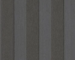 Tapete Vlies Streifen Schwarz Grau Tessuto 96194-4