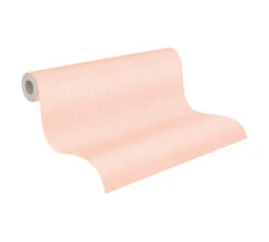 A.S. Creation Tapete Vlies Uni Linien Apricot Glitzer 3782-55