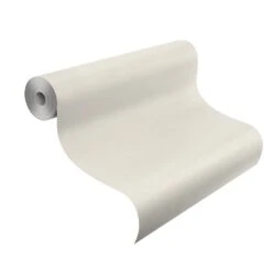 New Products -Bester Tapeten Laden Tapete Vlies Uni Strukturiert creme Rasch 449808 1