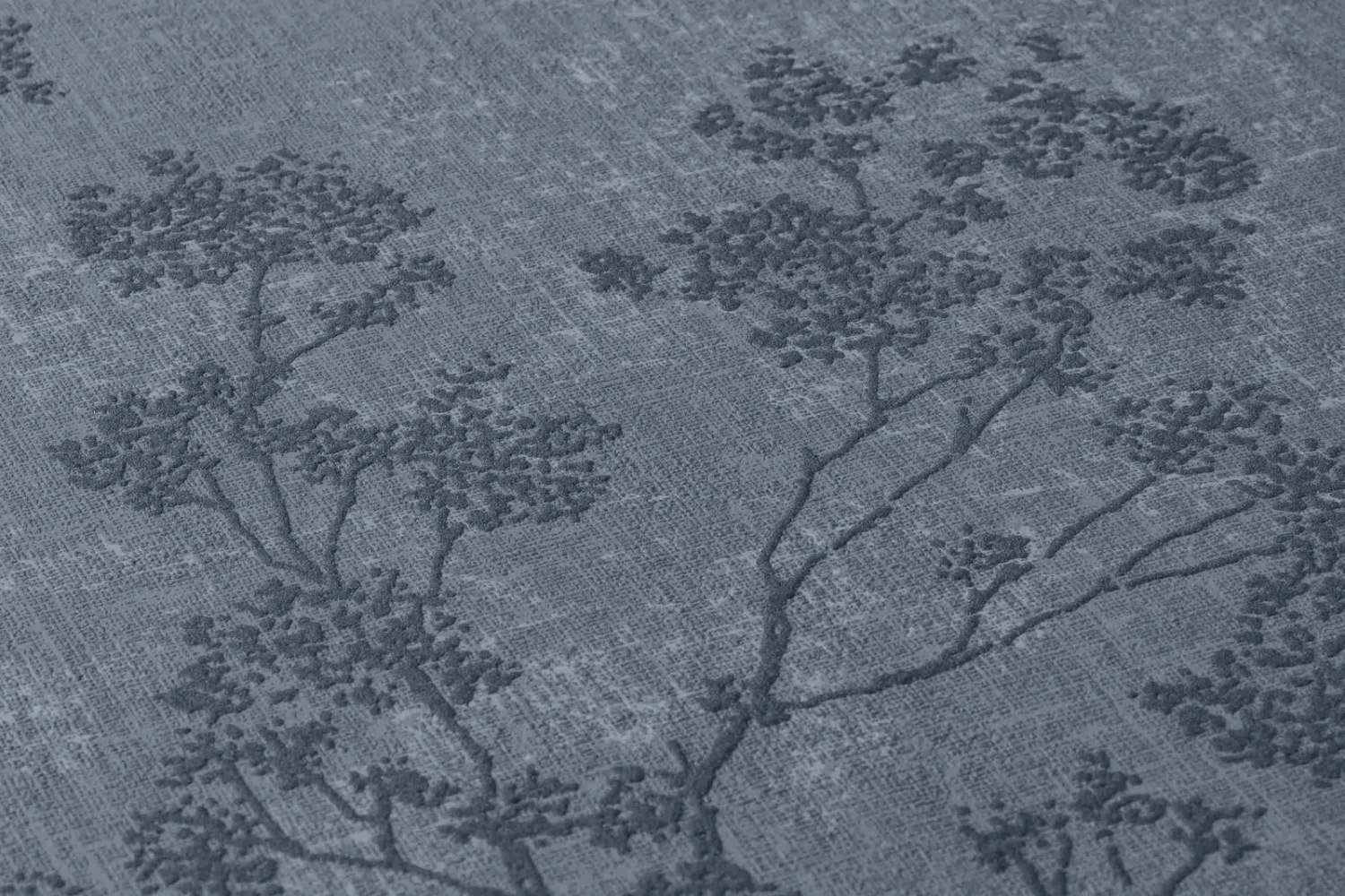 Tapete Vlies Zweige Mit Blüten Blau Creme 37397-4 3 Tapete Vlies Zweige Mit Blüten Blau Creme 37397-4 - Image 3