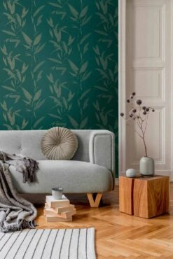 A.S. Creation Tapete Vlies Dunkelgrün Bronze Palmen 37549-1 | 375491 -Bester Tapeten Laden Tapete Vlies dunkelgruen bronze Palmen 37549 1 375491 63204440