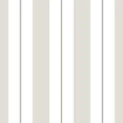 Tapete Vlies Weiß Greige Grau Gestreift 072023