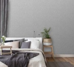 Vinyltapete Grafik Dreiecke Grau Silber Glitzer 5427-10 -Bester Tapeten Laden Vinyltapete Grafik Dreiecke grau silber Glitzer 5427 10 193010 2