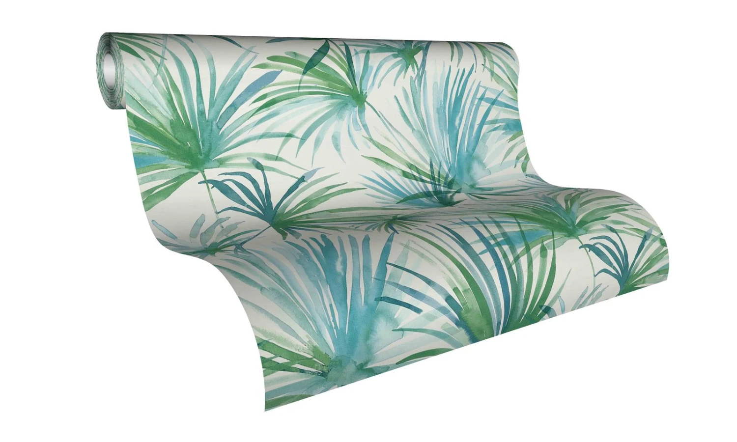 Vlies-Tapete Palmen Natur Grün Blau Livingwalls 36624-2 2 Vlies-Tapete Palmen Natur Grün Blau Livingwalls 36624-2 - Image 2