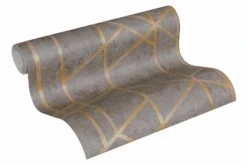 Vliestapete Beton Grafik Dunkelgrau Gold Glanz 36928-1 6 Vliestapete Beton Grafik Dunkelgrau Gold Glanz 36928-1 -Bester Tapeten Laden Vliestapete Beton Grafik grau Glanz 36928 1 191366 2