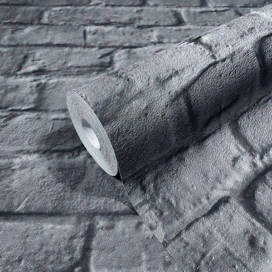 Vliestapete Dunkelgrau Steinmauer Marburg 34170 2 Vliestapete Dunkelgrau Steinmauer Marburg 34170 - Image 2