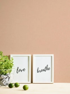 A.S. Creation Vliestapete Apricot Leinen Optik Struktur 39039-5 -Bester Tapeten Laden Vliestapete Einfarbig Leinenoptik Apricot 39039 5 63215519 5