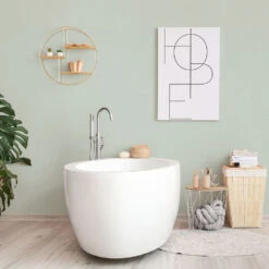 Vliestapete Elle Strukturiert Uni Grün 10335-07