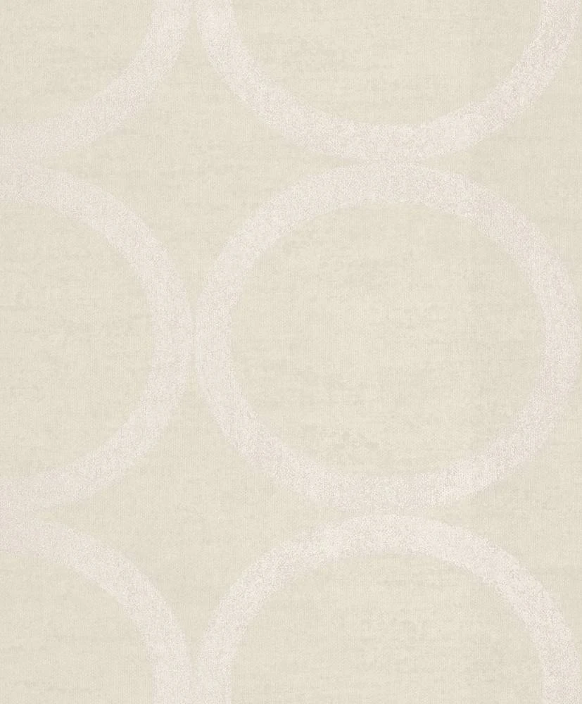 Tapete Vlies Kreise Beige Metallic Rasch Textil 228150 1 Tapete Vlies Kreise Beige Metallic Rasch Textil 228150