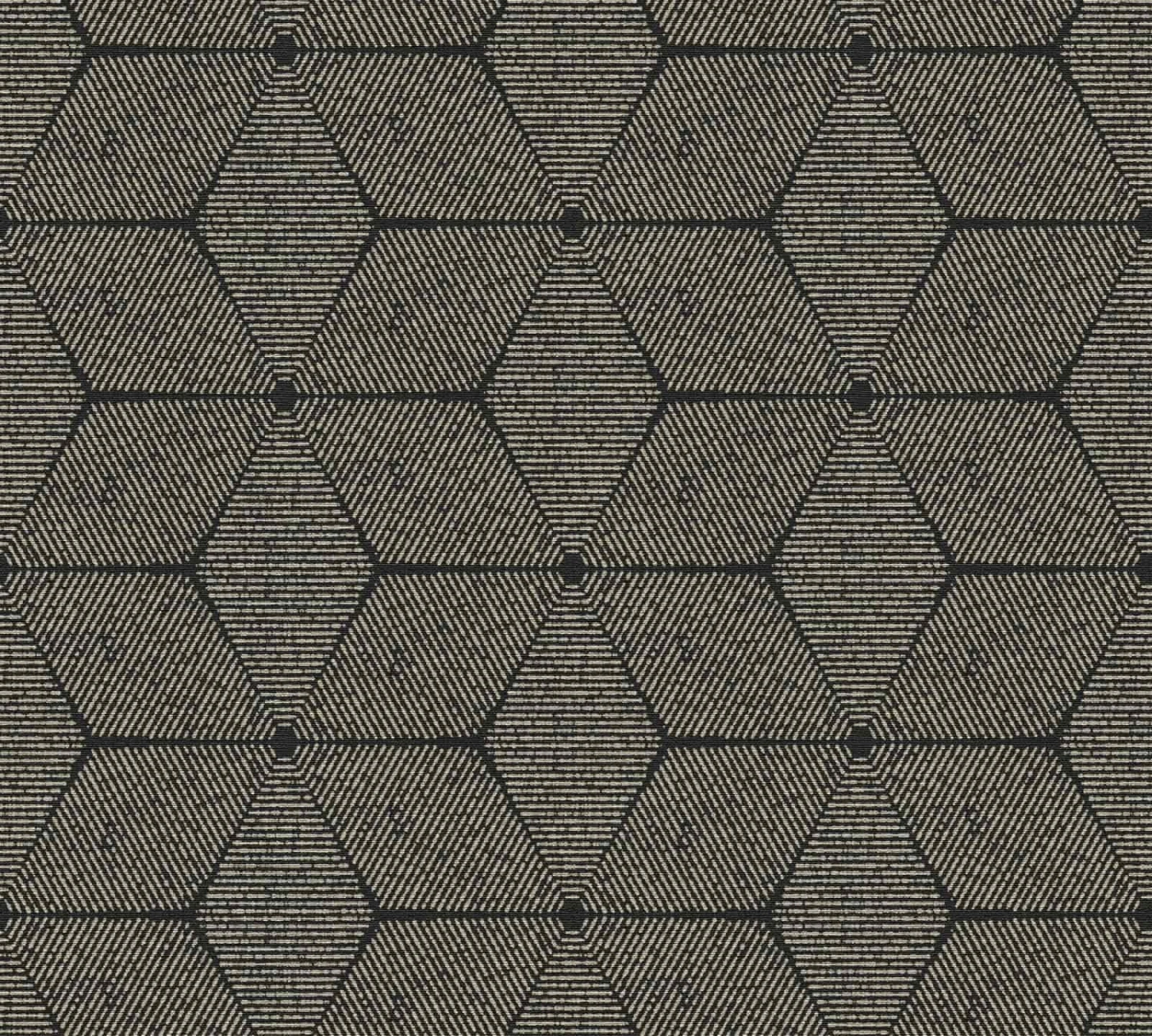 A.S. Creation Vliestapete Schwarz Gold Metallic Floral Rauten 39091-2 7 A.S. Creation Vliestapete Schwarz Gold Metallic Floral Rauten 39091-2 - Image 7